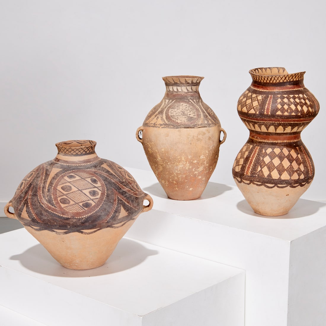 (3) Chinese Neolithic style pottery vessels (1 of 6)