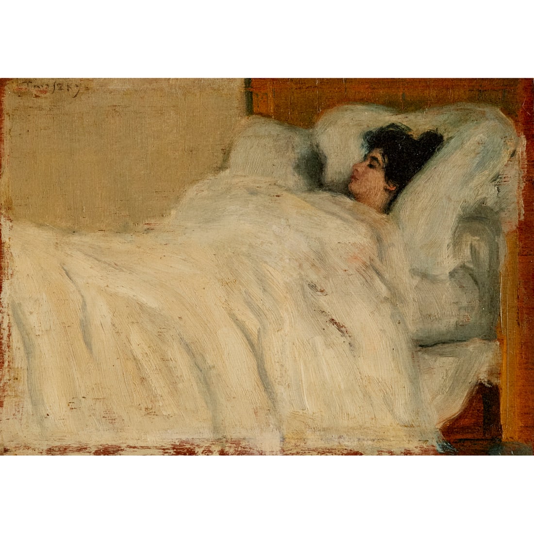 David Anthony Tauszky, oil on panel (1 of 9)