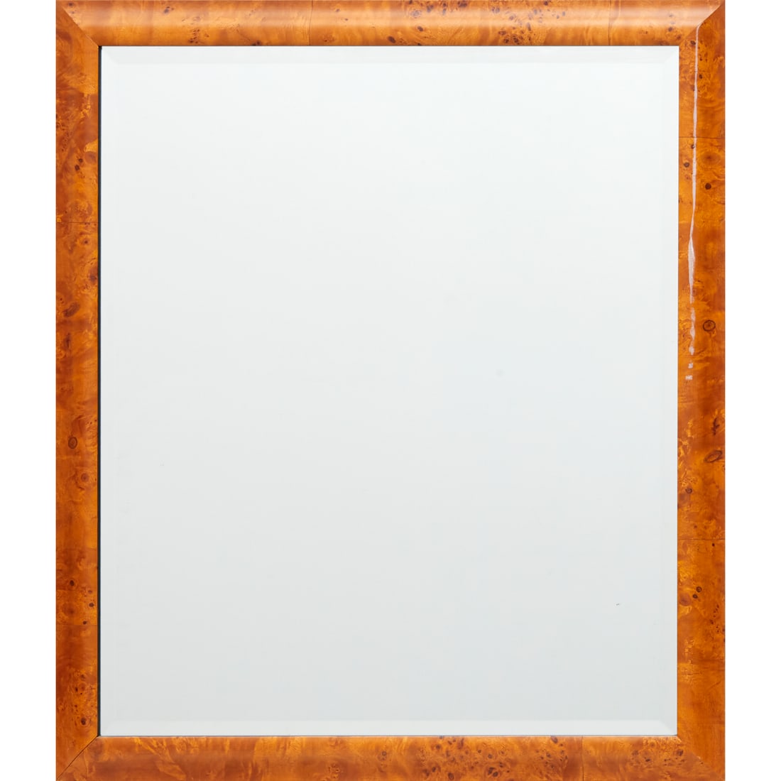 Nice designer burlwood wall mirror (1 of 5)