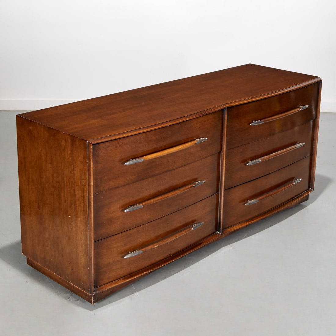 Robsjohn Gibbings for Widdicomb, walnut dresser (1 of 6)