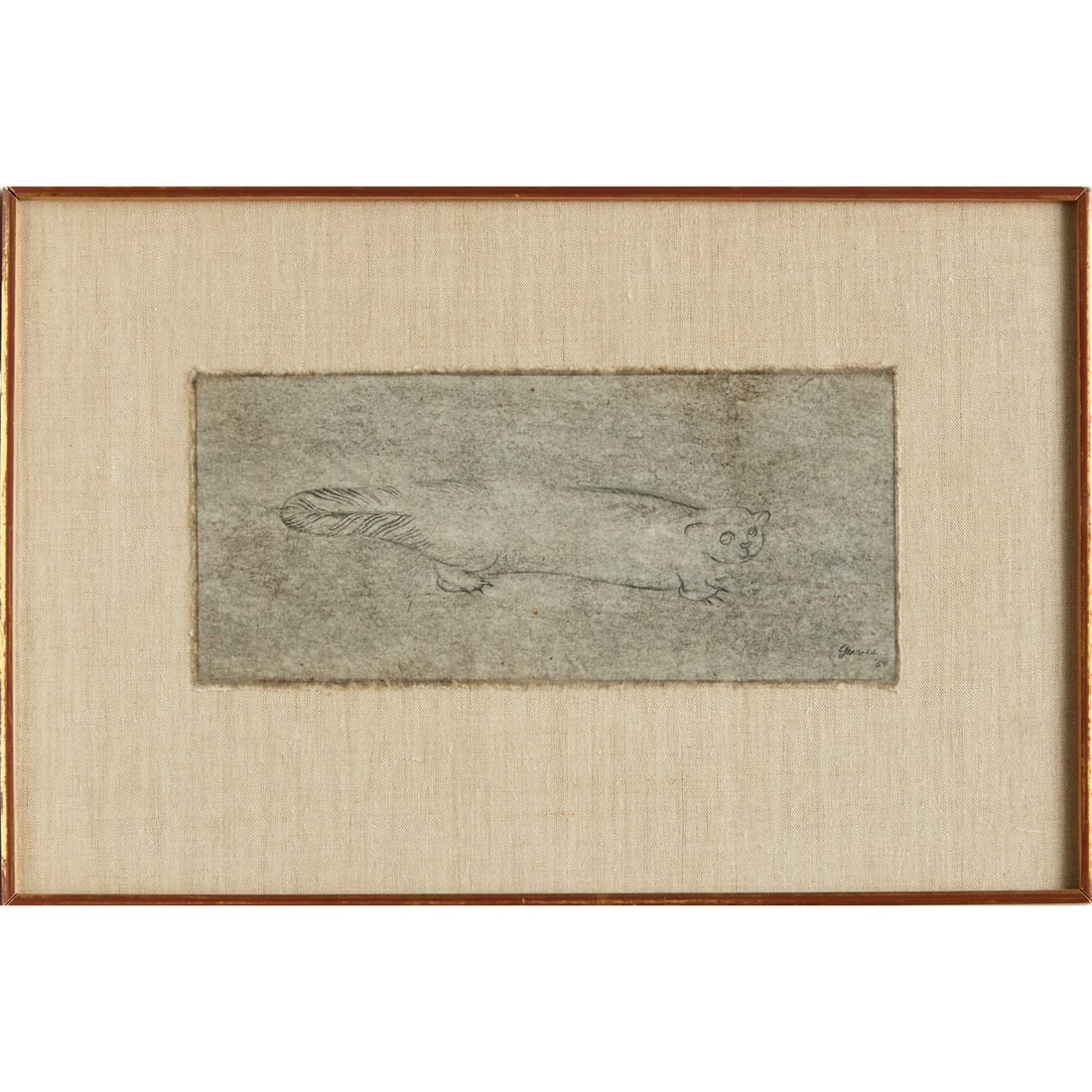 Morris Graves (manner), ink and wash on paper (1 of 8)