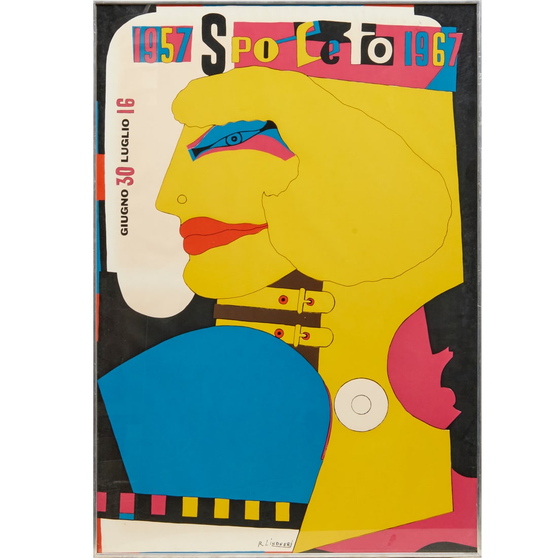 Richard Lindner, 1967 Spoletto poster (1 of 5)