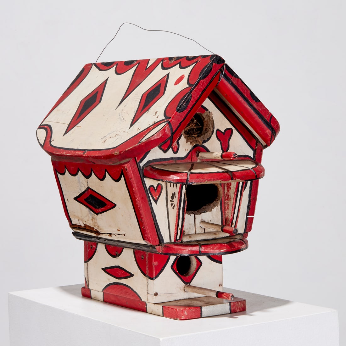 Folk Art birdhouse, Philip Pearlstein Coll. (1 of 5)