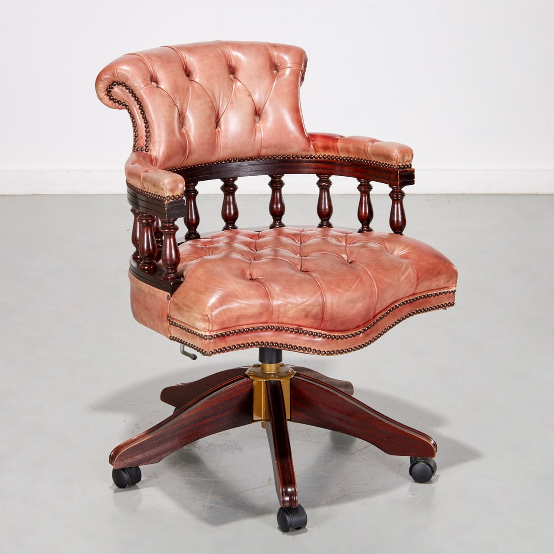 Edwardian style Chesterfield executive chair (1 of 6)