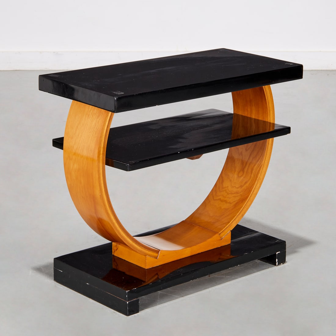 Art Deco style two tier side table (1 of 5)