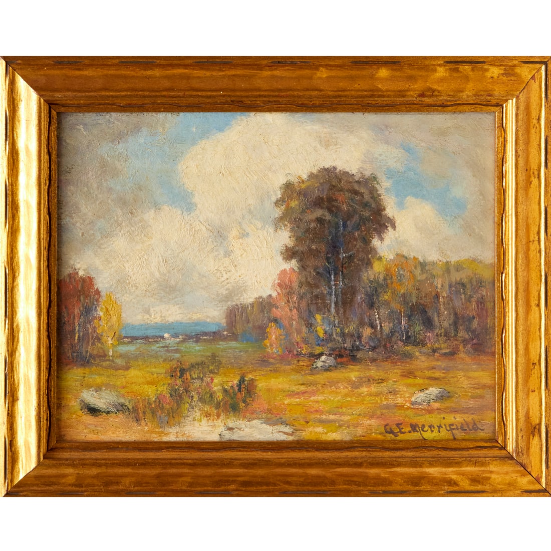 G.E. Merrifield, oil on board (1 of 5)
