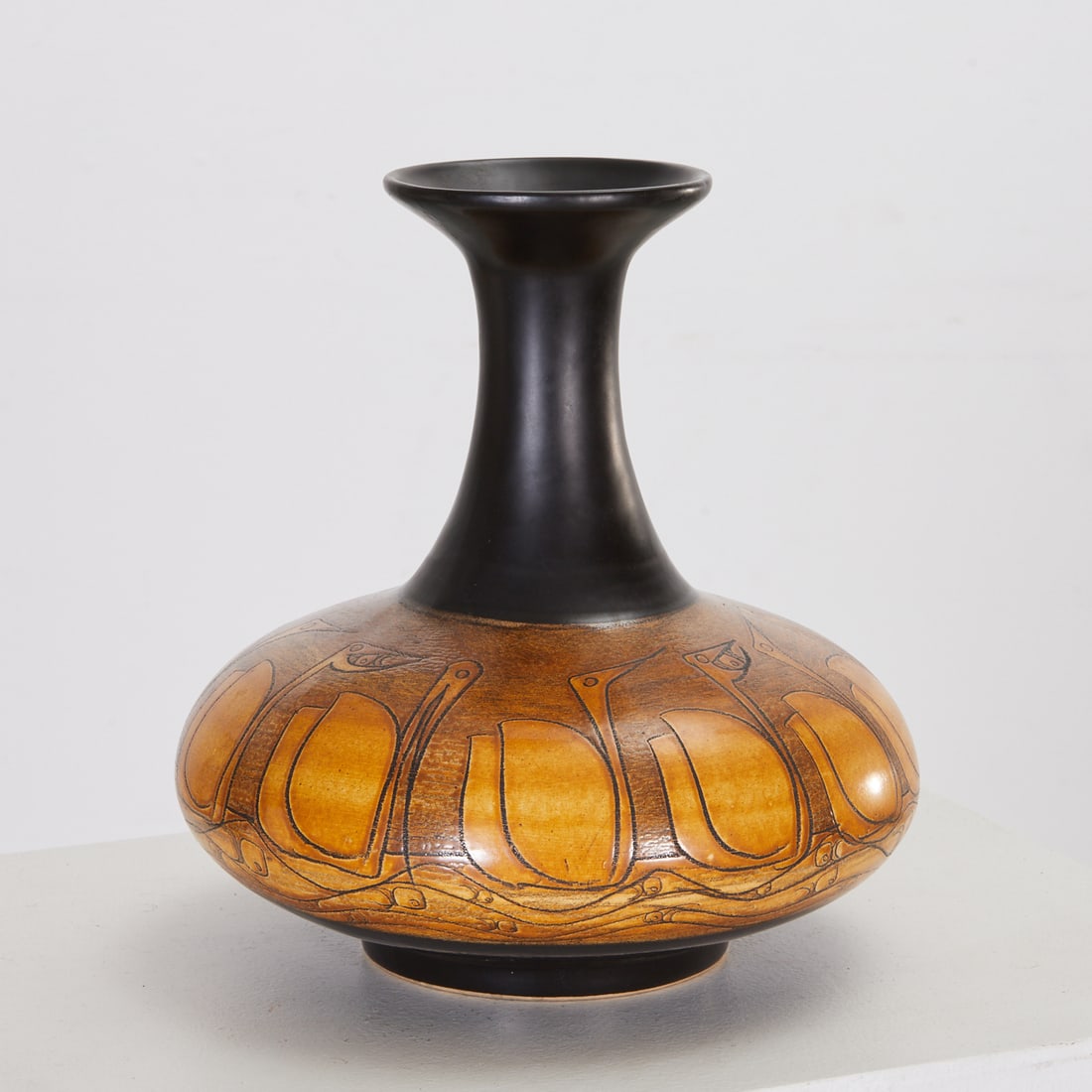 Greek Mid-Century Modern ceramic vase (1 of 7)