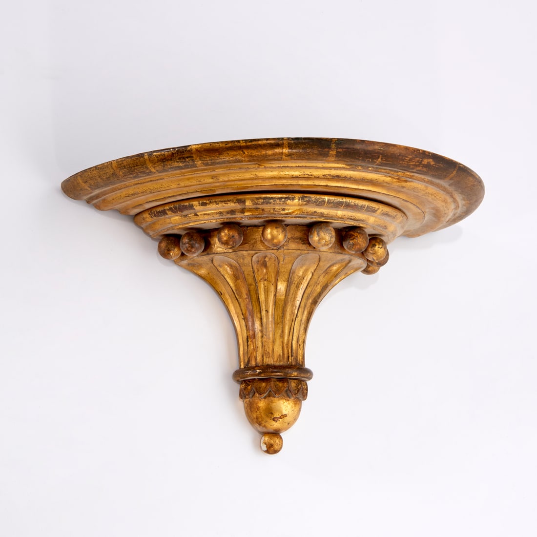 Large antique George III style giltwood bracket (1 of 5)