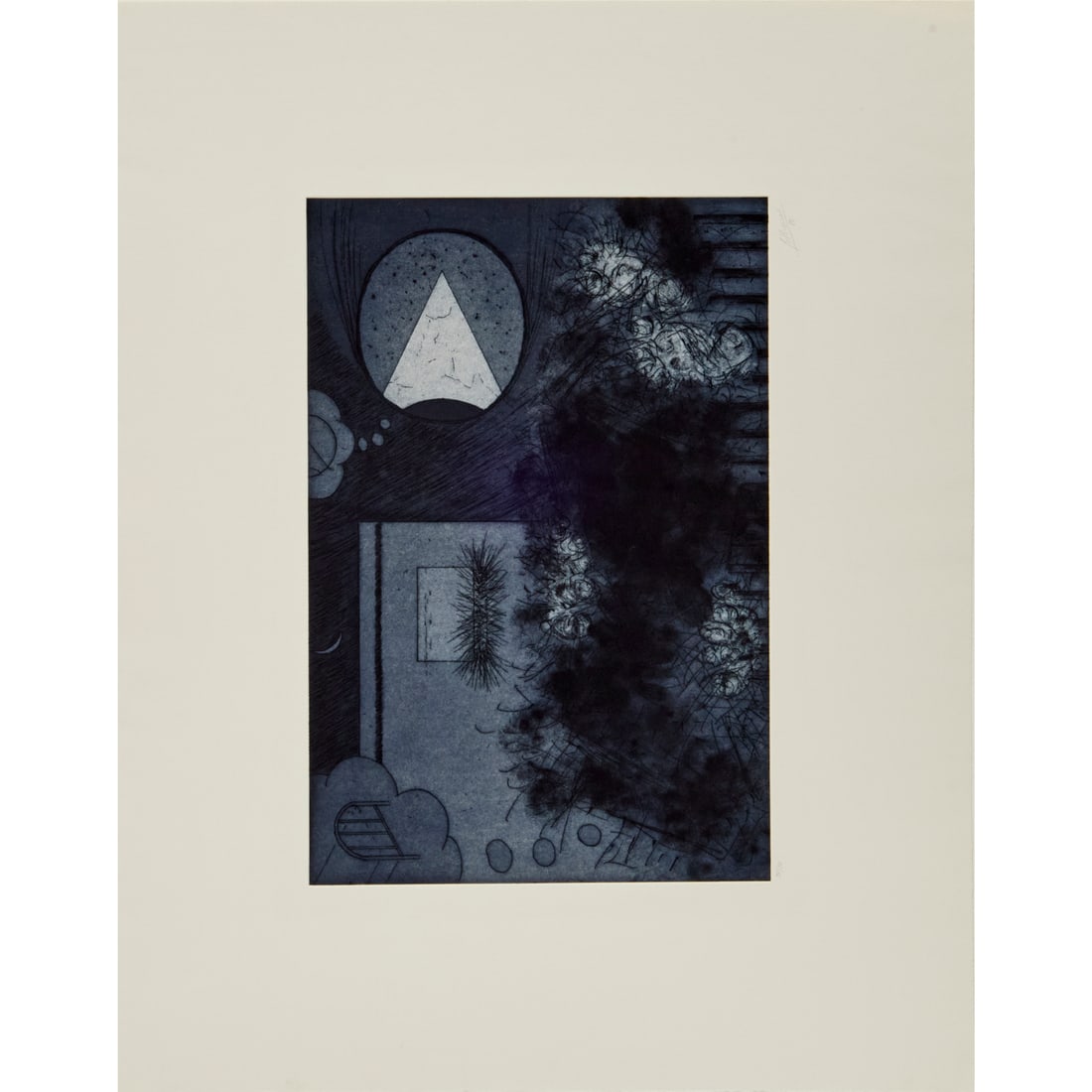 Robert Morris, aquatint etching, 1988 (1 of 6)
