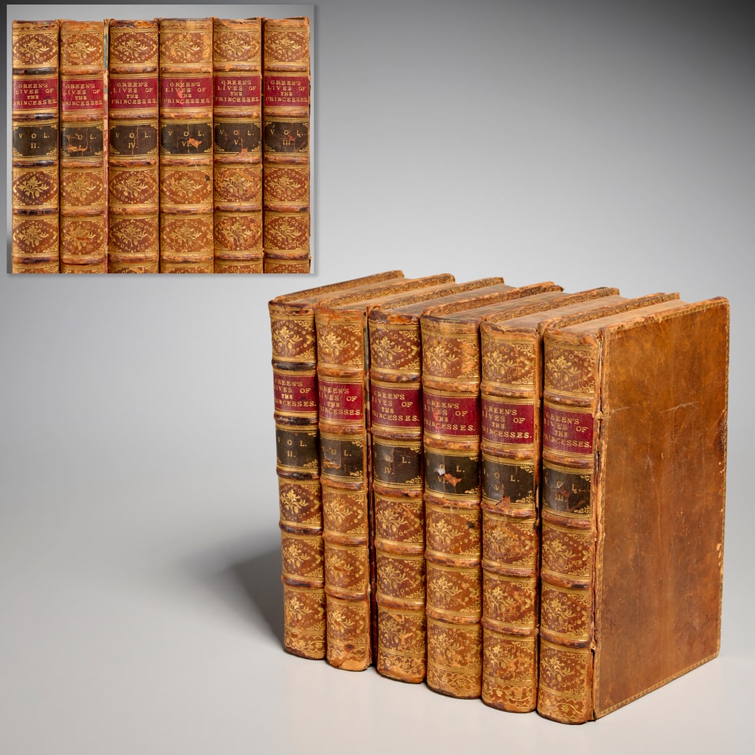 Green, Lives of the Princesses of England, 1851 (1 of 6)