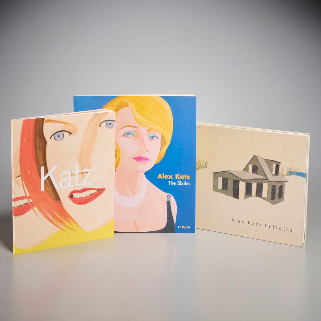 Alex Katz, (3) exhibition catalogues, 1 signed (1 of 7)