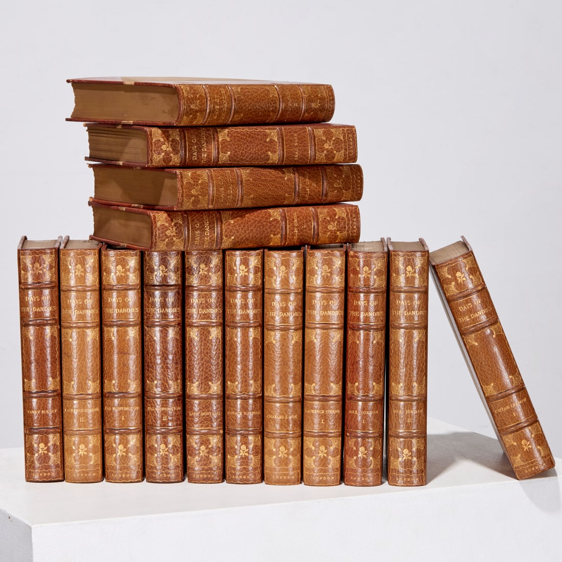 Days of the Dandies, (15) vols., fine binding (1 of 7)