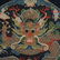 1047: Group (4) antique chinese textile fragments - 6