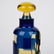 1313: (2) Art Deco cut colored glass whiskey sets - 3