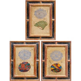 Jaipur School, (3) Indian paintings