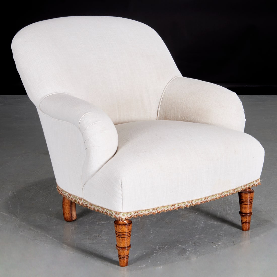 Howard & Sons style upholstered armchair (1 of 6)