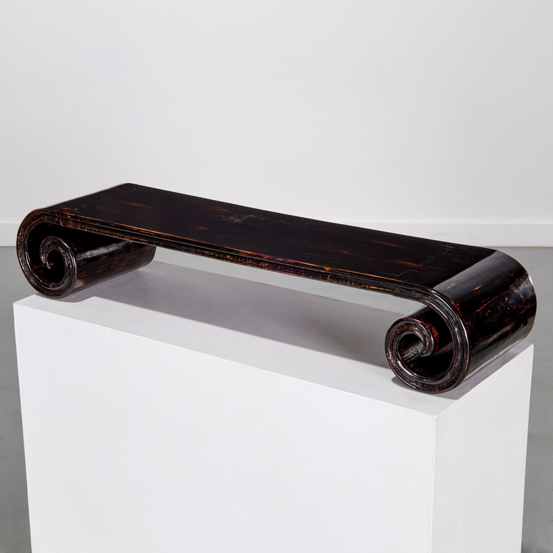 Chinese lacquered scroll display stand (1 of 4)
