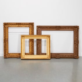 (3) French style painting frames
