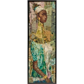 George Russin, oil on masonite