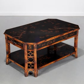 Theodore Alexander chinoiserie coffee table