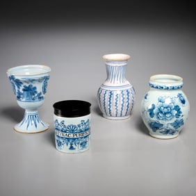 Steiner Collection English Delft group, ex museum