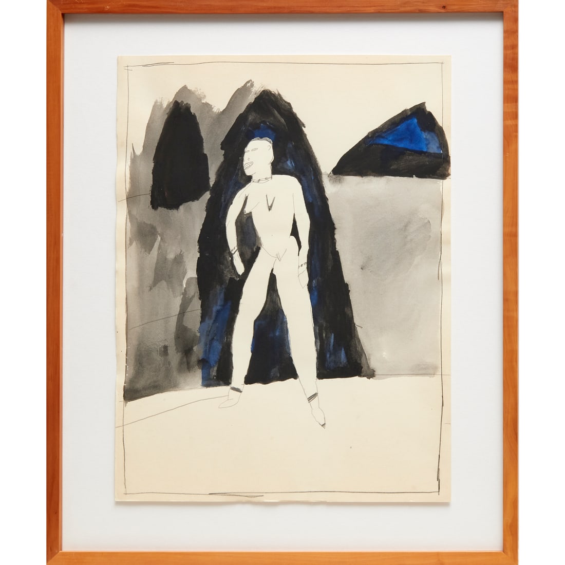 James Brown, watercolor and pencil on paper (1 of 6)