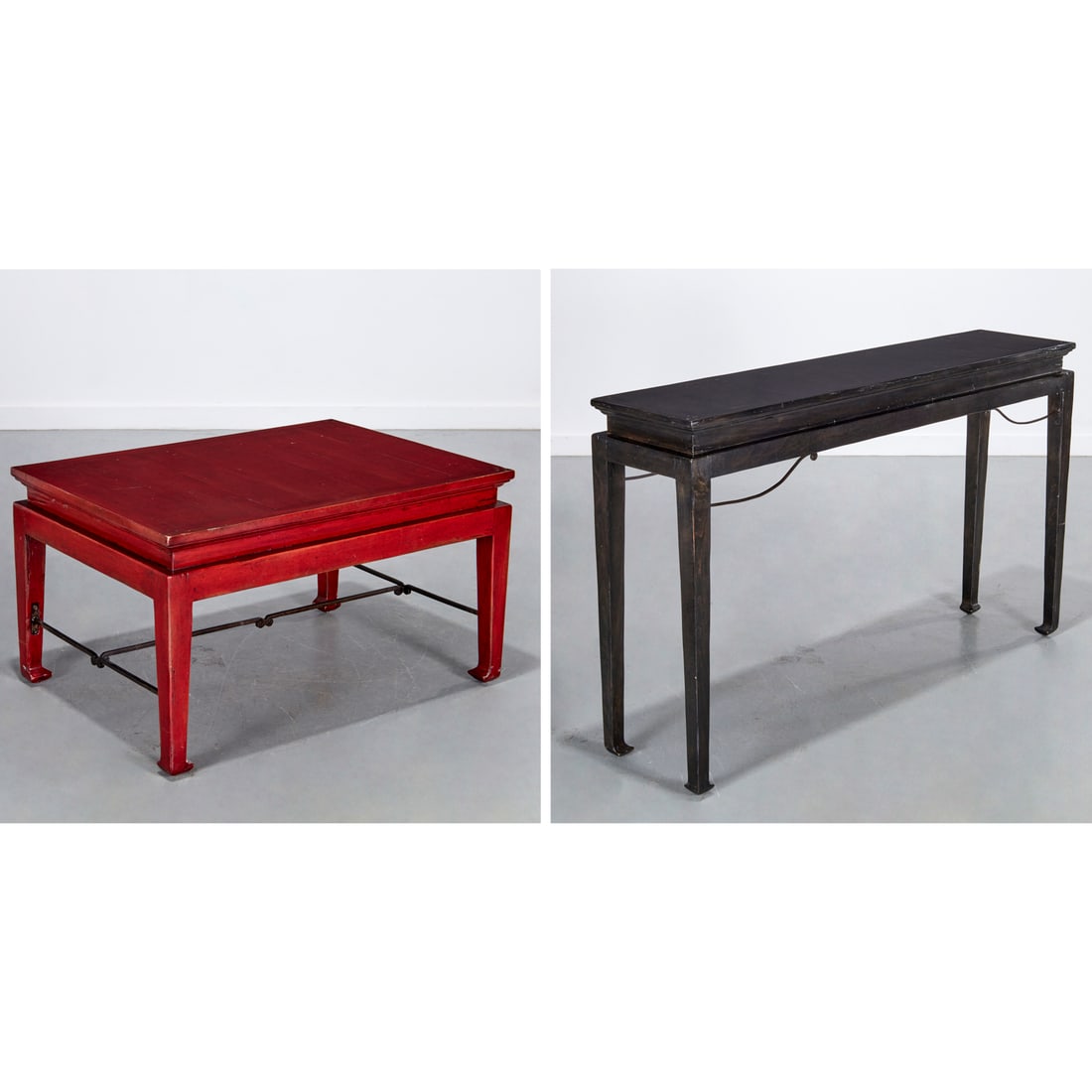 Bausman & Company, (2) Chinoiserie tables (1 of 8)