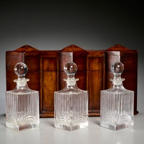 Bernadette Livingston, tantulus and decanters