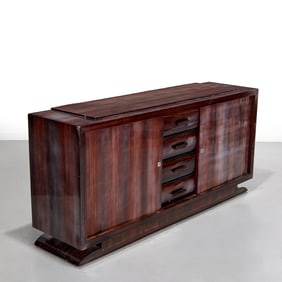 French Art Deco Macassar ebony sideboard