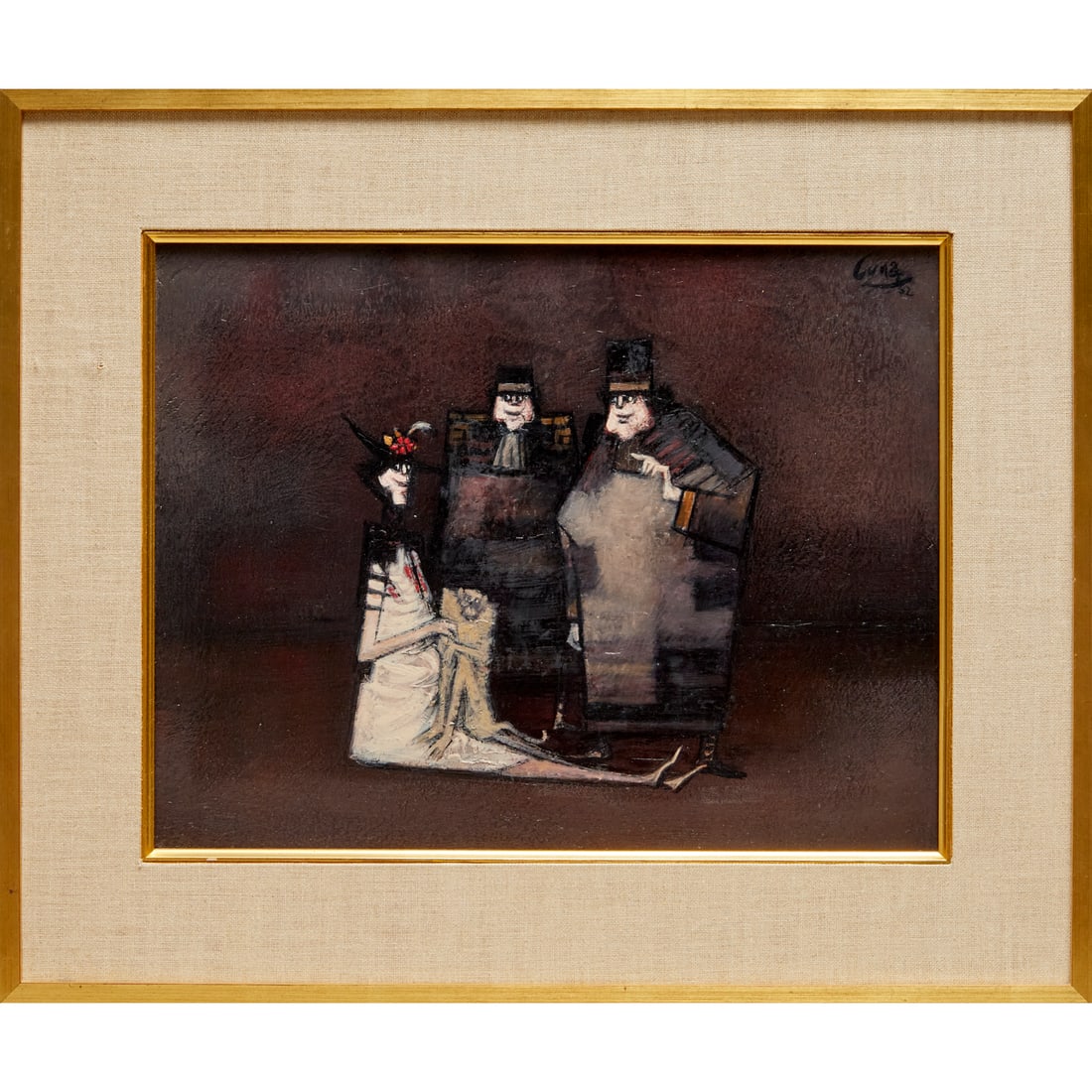 Antonio Luna, oil on canvas, 1962, ex museum (1 of 9)