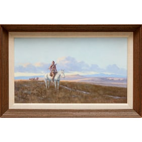 Leslie Hamilton Peters, oil on canvas, ex museum