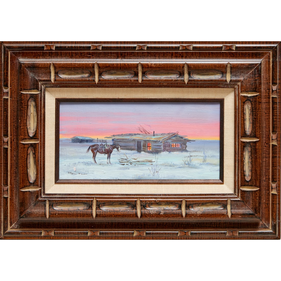 Ace Powell, oil on canvas, 1972, ex museum (1 of 7)