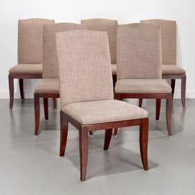 Set (6) "Chelsea" dining chairs by Century