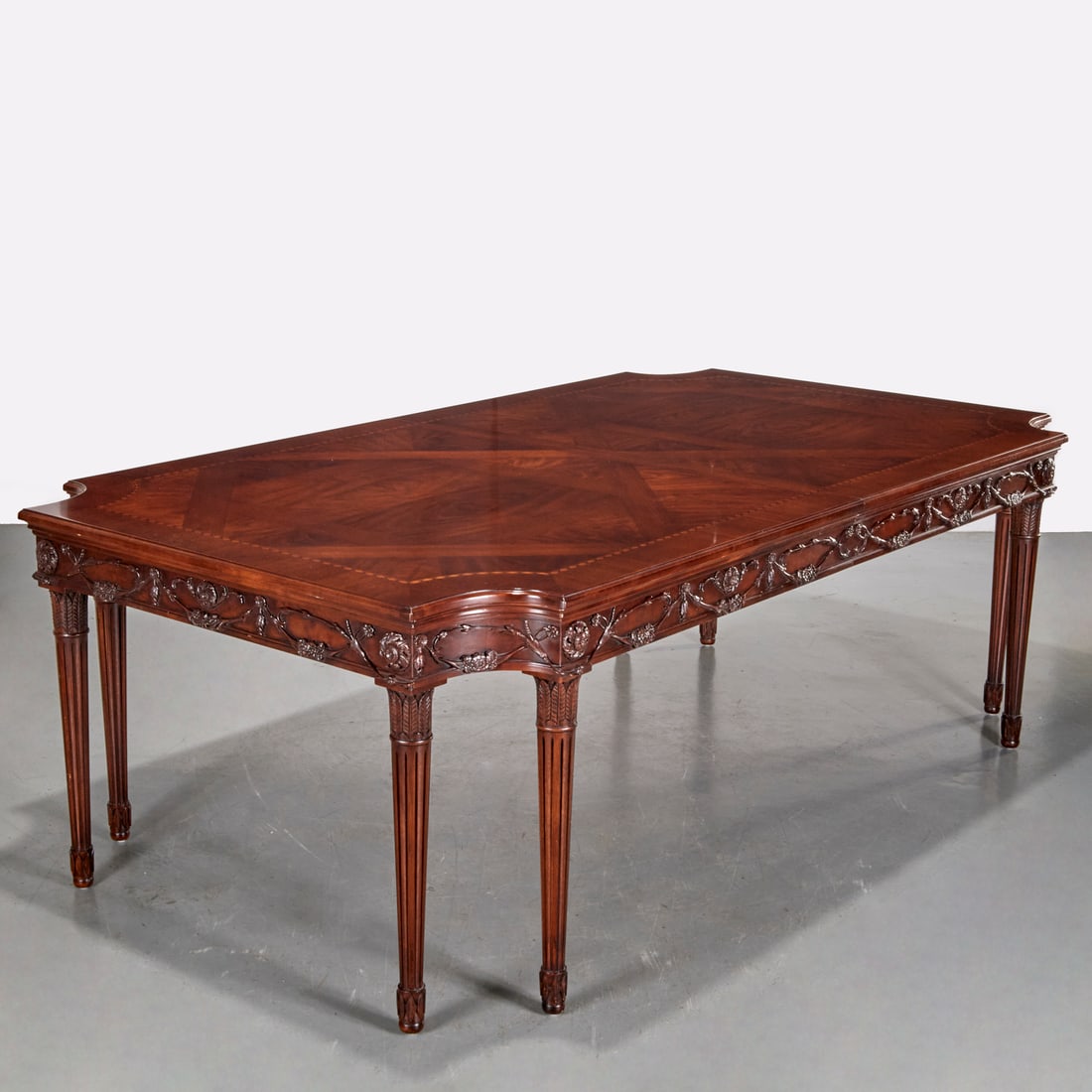 E.J. Victor "Newport Collection" dining table (1 of 7)