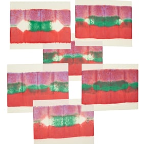Laddie John Dill, (6) small paintings