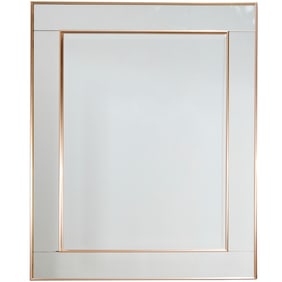 La Barge aluminum frame mirror