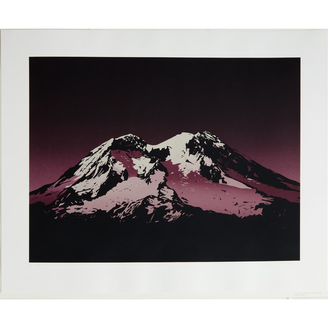 Cameron Martin, large screenprint, ex museum (1 of 8)