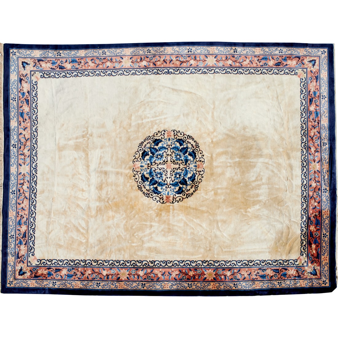 Chinese Art Deco style wool carpet (1 of 9)