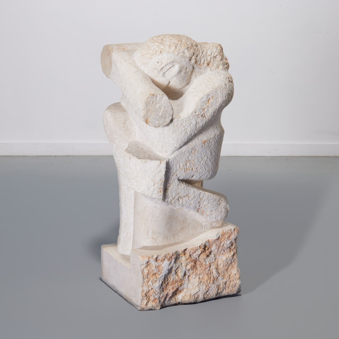 Irving Feld, large stone sculpture, 1987 (1 of 8)