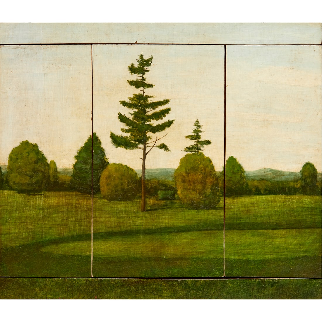 Tracy Grayson, oil on wood panel, 1988 (1 of 8)