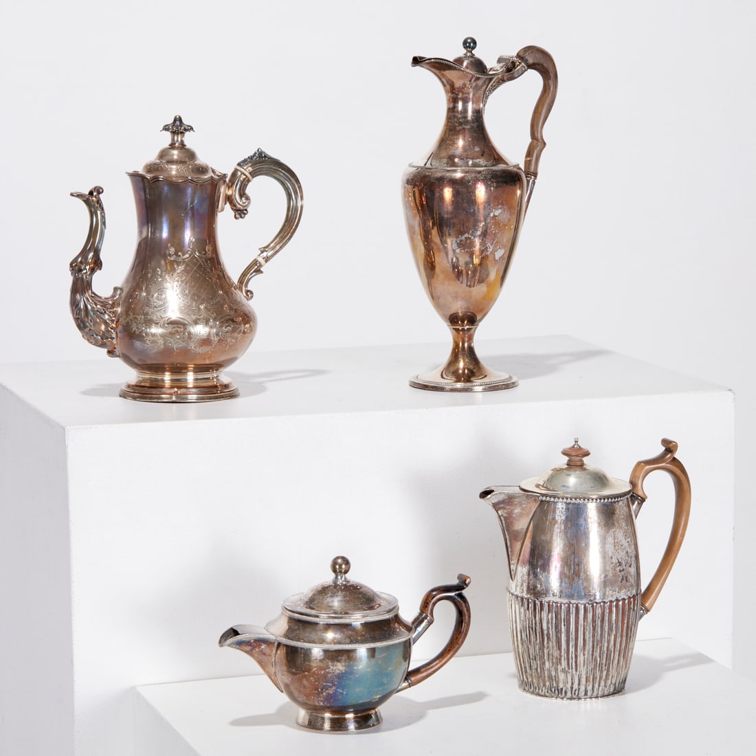 (4) Sheffield serving vessels, ex museum (1 of 7)