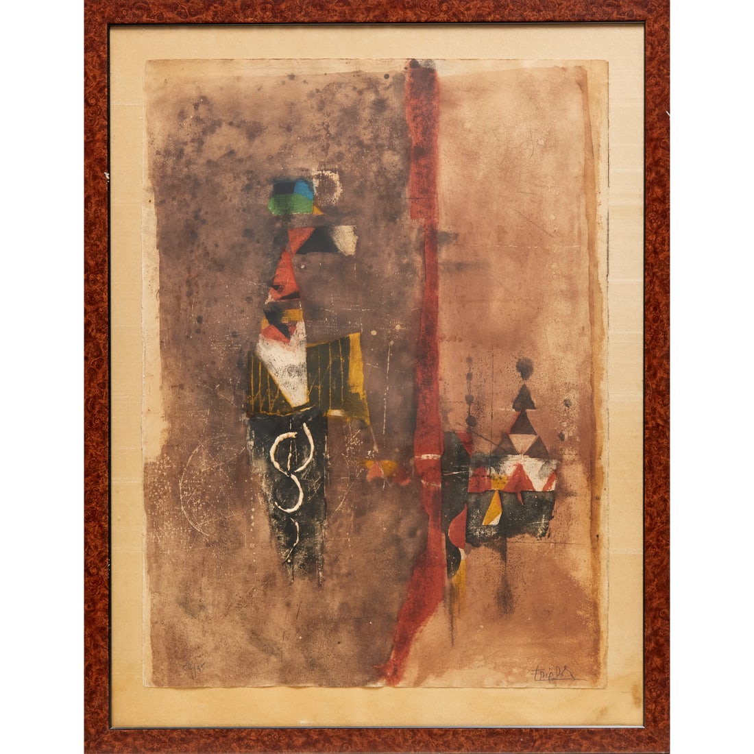 Johnny Friedlaender, aquatint etching (1 of 6)