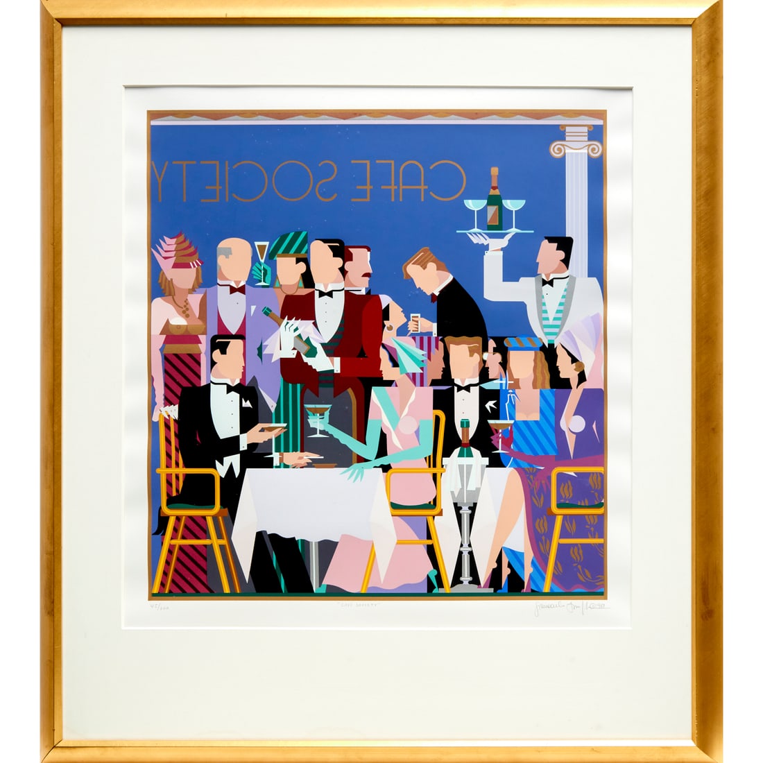 Giancarlo Impiglia, large serigraph, 1987 (1 of 8)