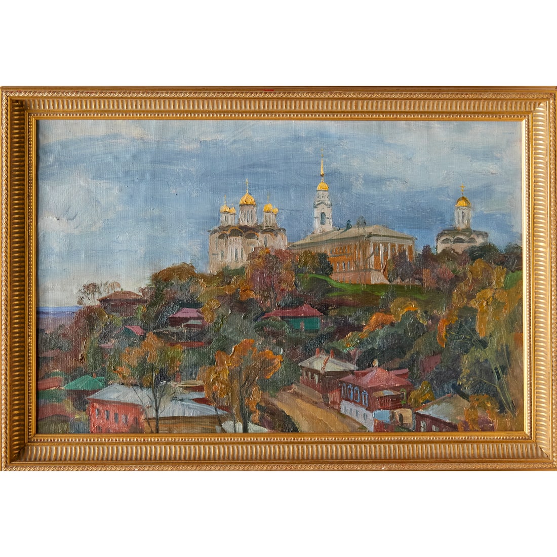 Alexey Sukhovetsky (attrib.), oil on canvas, 1988 (1 of 6)