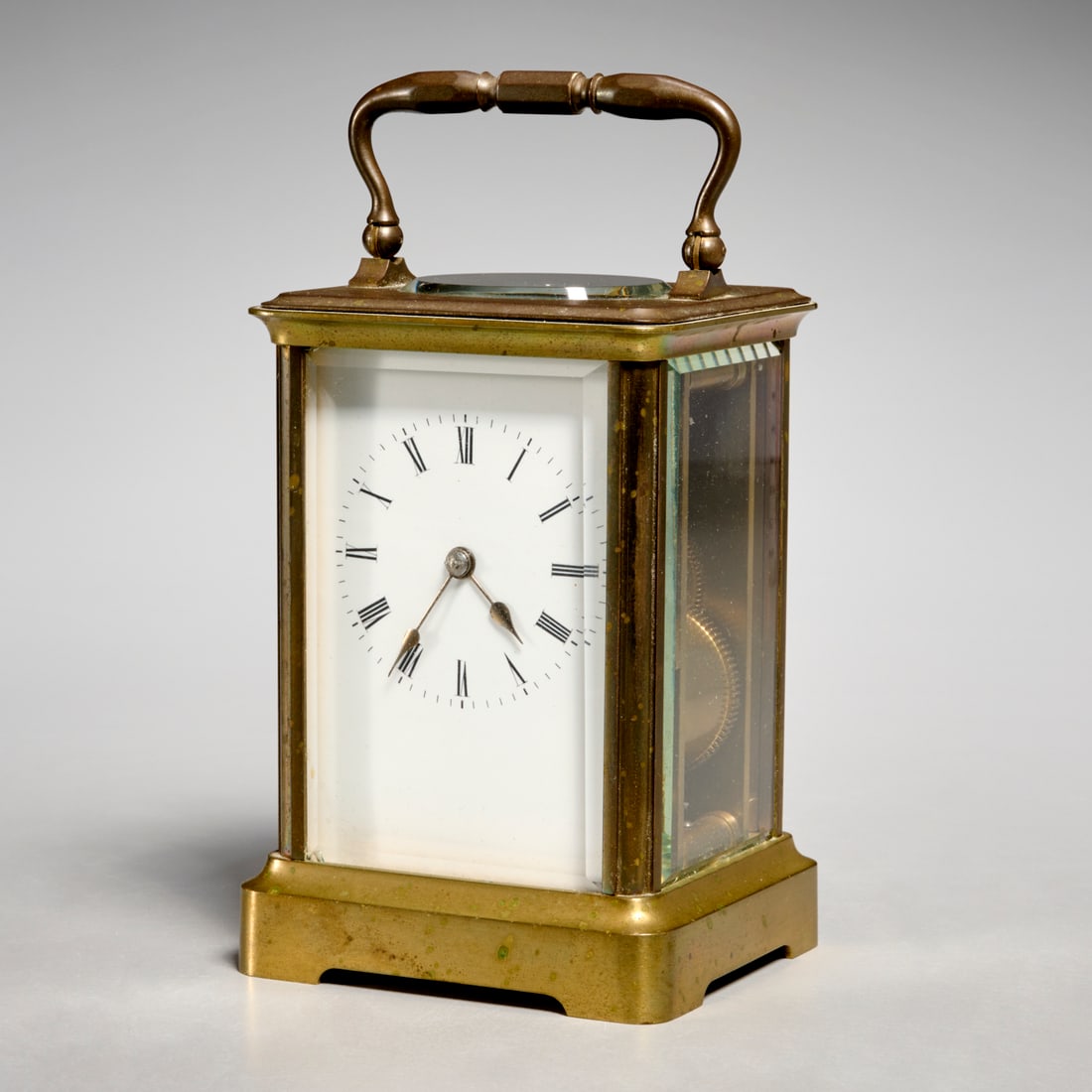 Antique French brass carriage clock (1 of 11)
