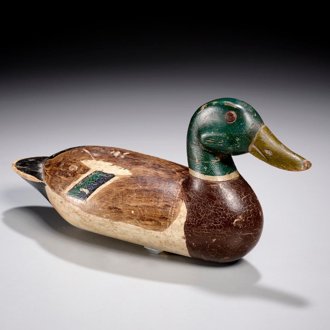 Vintage Tube Dawson style Mallard Drake duck decoy (1 of 5)