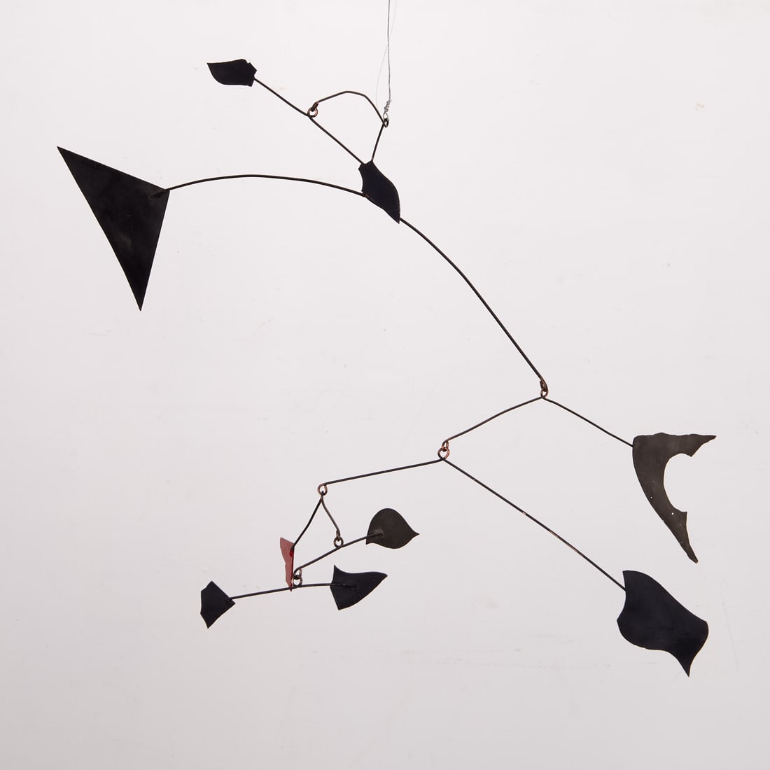 Modern School, vintage painted steel mobile (1 of 5)