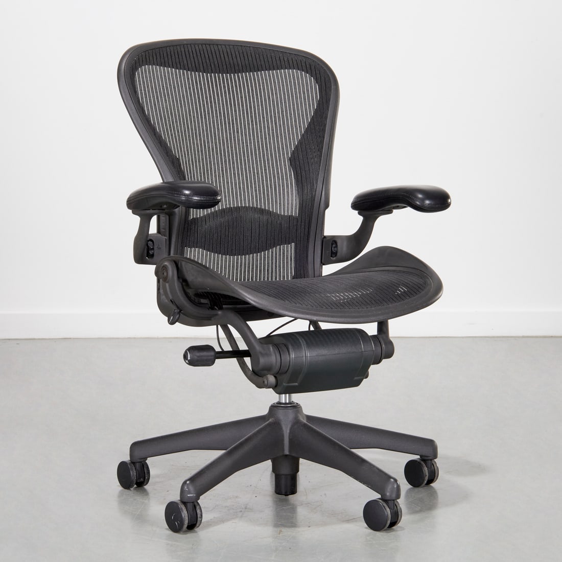 Herman Miller "Aeron" office chair: Herman Miller "Aeron" office chair, 21st c., marked "Herman Miller" on back, 42"h x 24"w 19