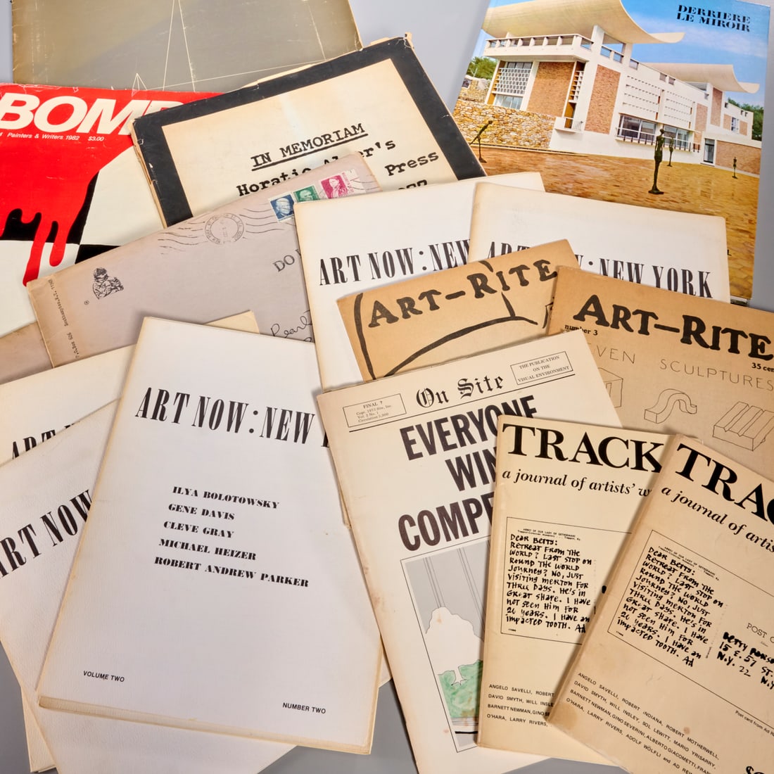 Contemporary 20th c. art & artist publications (1 of 6)