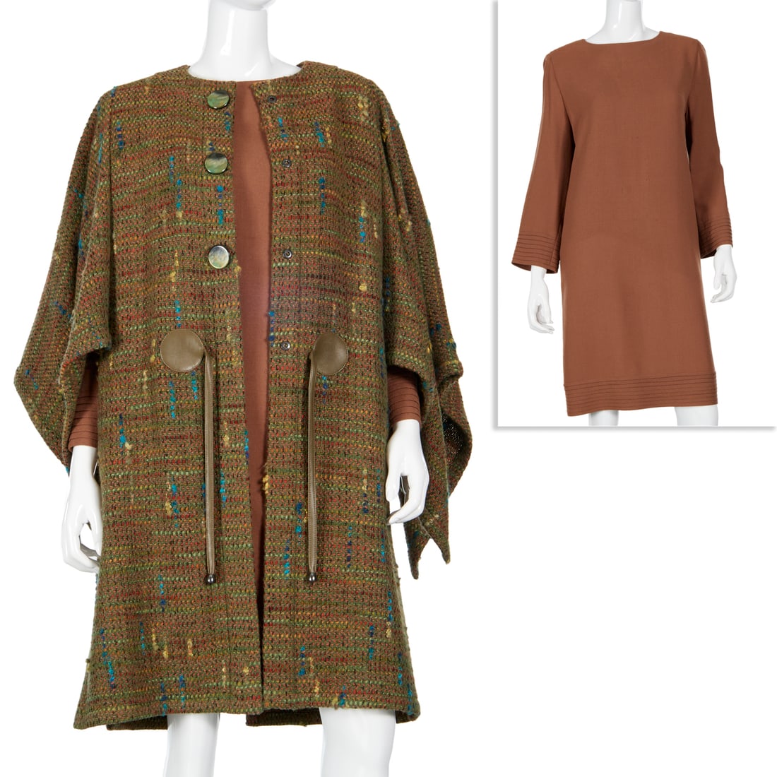 Pierre Cardin haute couture coat & dress ensemble (1 of 6)